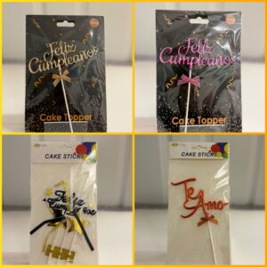 Cake sticks